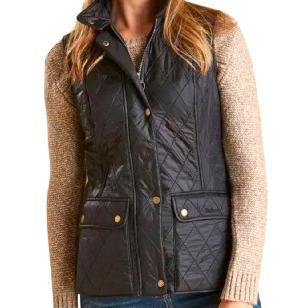Barbour Women’s Wray Gilet Quilted Vest Size 8